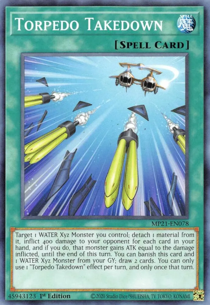 Descente de Torpilles — 2021 Tin of Ancient Battles — Yu-Gi-Oh!