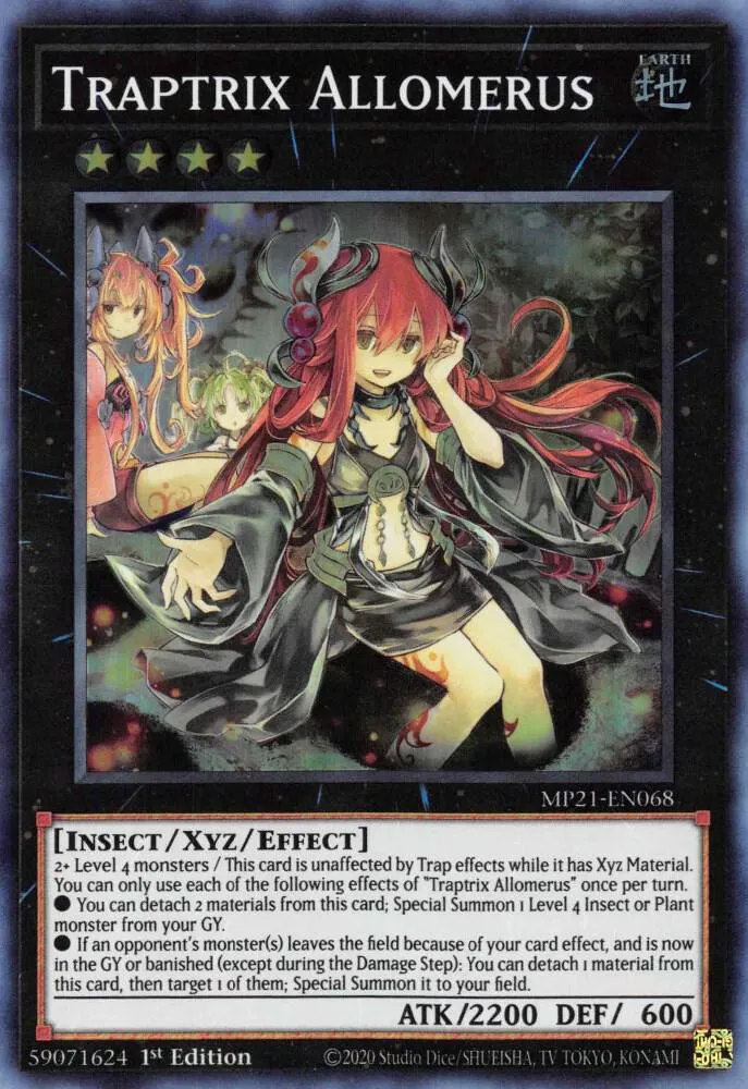 Traptrix Allomerus — 2021 Tin of Ancient Battles — Yu-Gi-Oh!