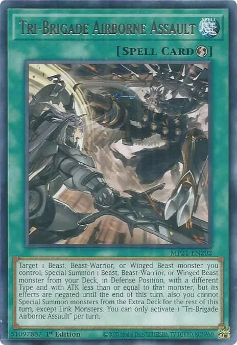 Assaut Aéroporté Tri-Brigade — 2021 Tin of Ancient Battles — Yu-Gi-Oh!