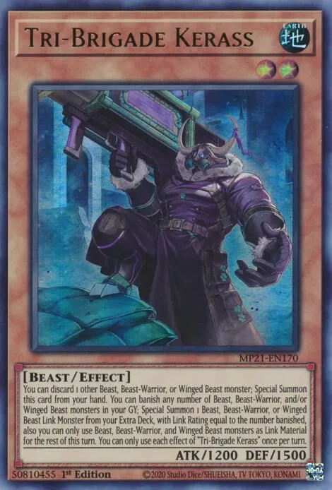 Tri-Brigade Kerass — 2021 Tin of Ancient Battles — Yu-Gi-Oh!