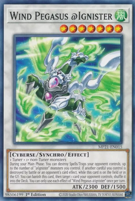 Wind Pegasus @Ignister from 2021 Tin of Ancient Battles - Yu-Gi-Oh!