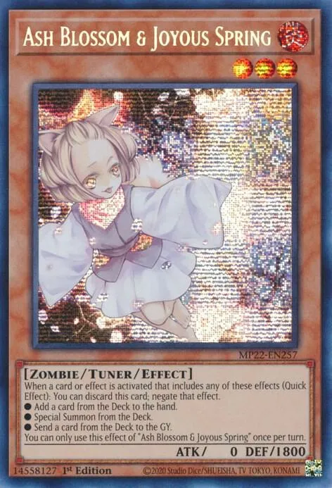 Ash Blossom & Joyous Spring — 2022 Tin of the Pharaoh's Gods — Yu-Gi-Oh!