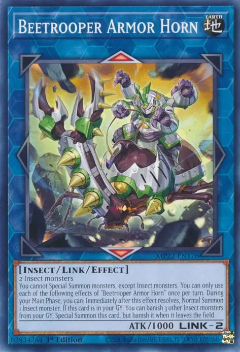 Corne Armure de la Coléoptroupe — 2022 Tin of the Pharaoh's Gods — Yu-Gi-Oh!
