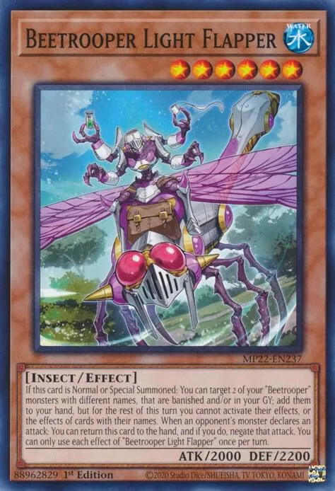 Batteur Léger de la Coléoptroupe — 2022 Tin of the Pharaoh's Gods — Yu-Gi-Oh!