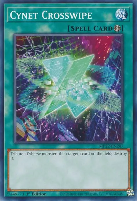 Cynet Colisicroisé — 2022 Tin of the Pharaoh's Gods — Yu-Gi-Oh!