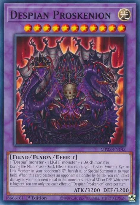 Proskenion Despian from 2022 Tin of the Pharaoh's Gods - Yu-Gi-Oh!