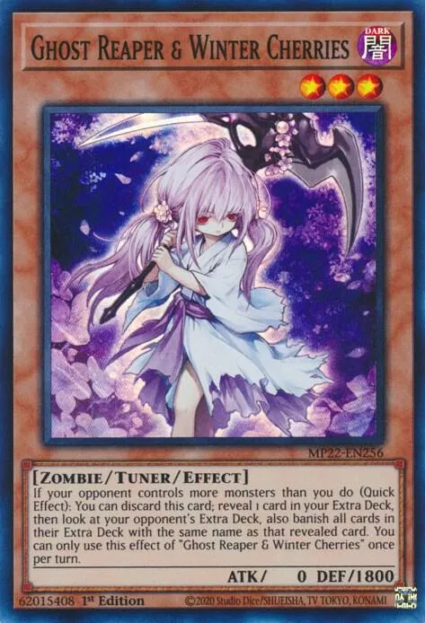 Faucheur Fantôme et Cerises Blanches — 2022 Tin of the Pharaoh's Gods — Yu-Gi-Oh!
