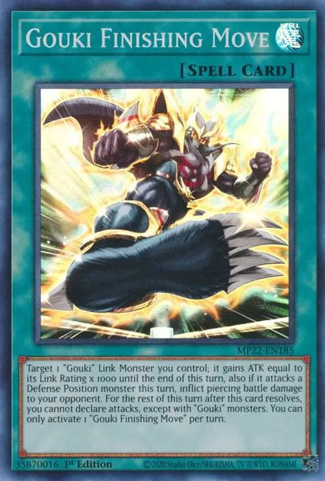 Coup Final Gouki — 2022 Tin of the Pharaoh's Gods — Yu-Gi-Oh!