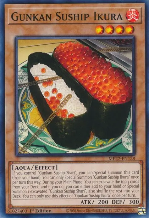 Batosushi Gunkan Ikura — 2022 Tin of the Pharaoh's Gods — Yu-Gi-Oh!