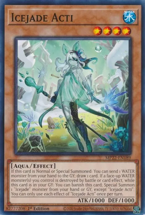 Acti Jadeglace — 2022 Tin of the Pharaoh's Gods — Yu-Gi-Oh!