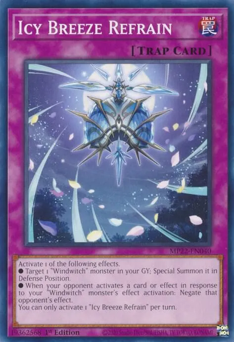 Refrain de la Brise Glacée — 2022 Tin of the Pharaoh's Gods — Yu-Gi-Oh!