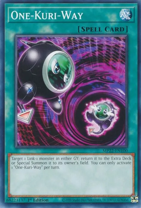 Kuri à Sens Unique — 2022 Tin of the Pharaoh's Gods — Yu-Gi-Oh!