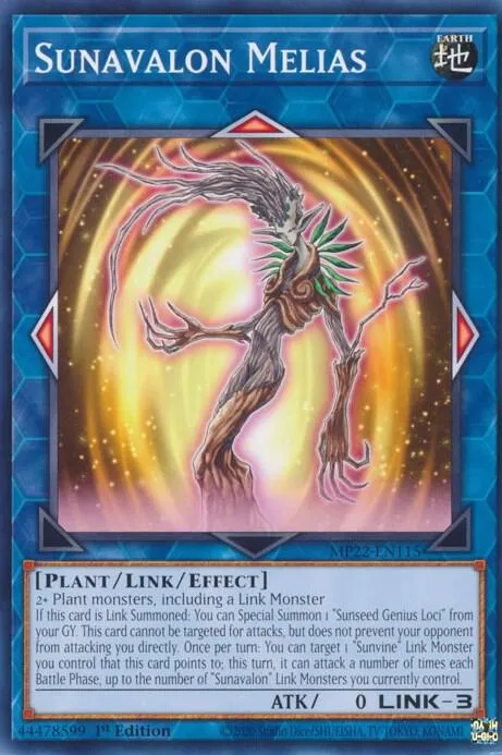Mélias Solairavalon — 2022 Tin of the Pharaoh's Gods — Yu-Gi-Oh!
