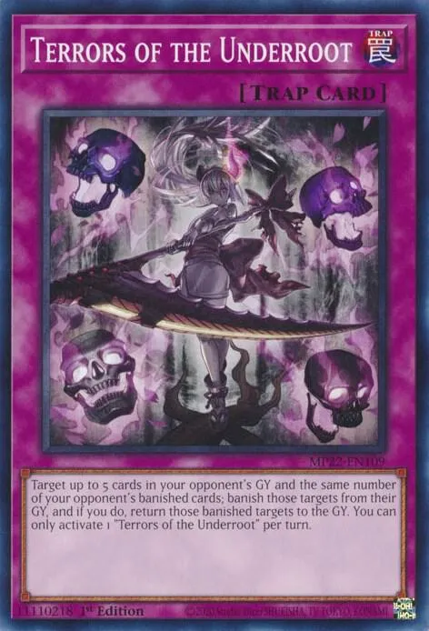 Terreurs de la Racine — 2022 Tin of the Pharaoh's Gods — Yu-Gi-Oh!