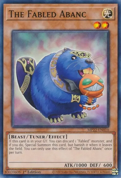 Abanc le Mythologique — 2022 Tin of the Pharaoh's Gods — Yu-Gi-Oh!
