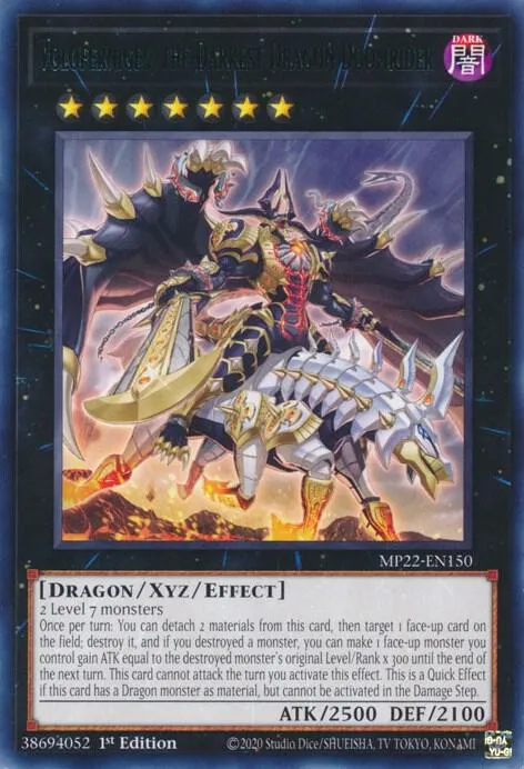 Voloferniges, le Cavalier-Dragon du Fléau — 2022 Tin of the Pharaoh's Gods — Yu-Gi-Oh!