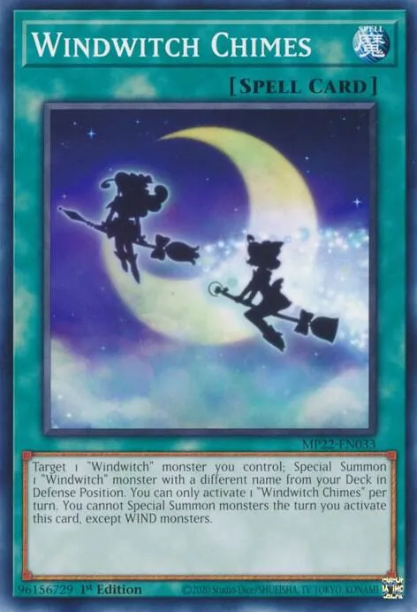 Carillons Sorcièrevent — 2022 Tin of the Pharaoh's Gods — Yu-Gi-Oh!