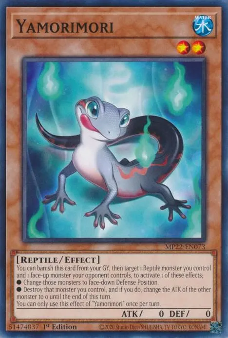 Yamorimori — 2022 Tin of the Pharaoh's Gods — Yu-Gi-Oh!
