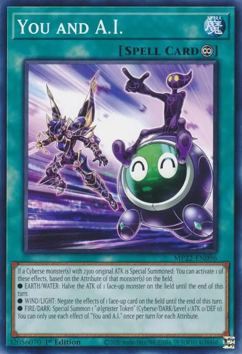 Vous et A.I. — 2022 Tin of the Pharaoh's Gods — Yu-Gi-Oh!
