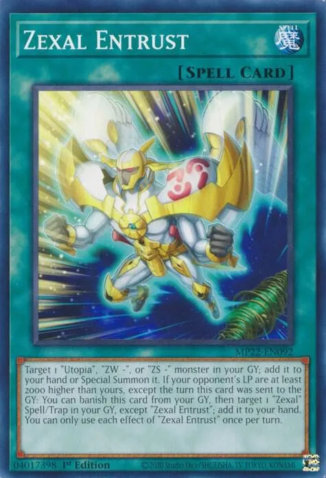 Confiance Zexal — 2022 Tin of the Pharaoh's Gods — Yu-Gi-Oh!