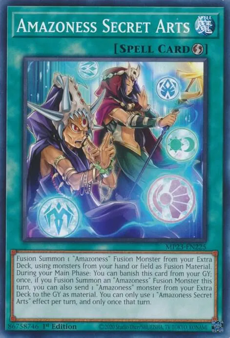 Arts Secrets Amazonesse — 25th Anniversary Tin: Dueling Heroes Mega Pack — Yu-Gi-Oh!