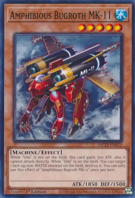 Bugroth Amphibie MK-11 — 25th Anniversary Tin: Dueling Heroes Mega Pack — Yu-Gi-Oh!