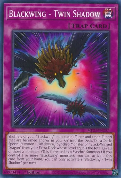 Aile Noire - Ombre Jumelle — 25th Anniversary Tin: Dueling Heroes Mega Pack — Yu-Gi-Oh!