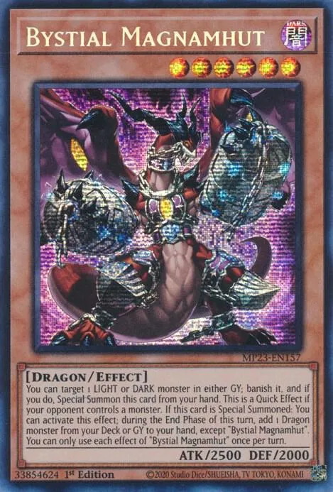 Bystial Magnamhut — 25th Anniversary Tin: Dueling Heroes Mega Pack — Yu-Gi-Oh!
