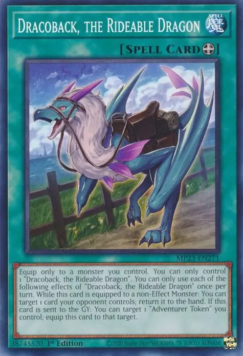 Dracoback, the Rideable Dragon — 25th Anniversary Tin: Dueling Heroes Mega Pack — Yu-Gi-Oh!