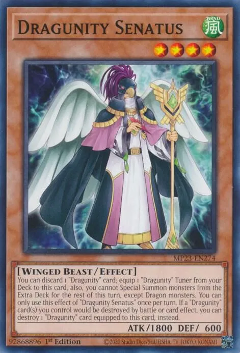 Dragunity Senatus — 25th Anniversary Tin: Dueling Heroes Mega Pack — Yu-Gi-Oh!