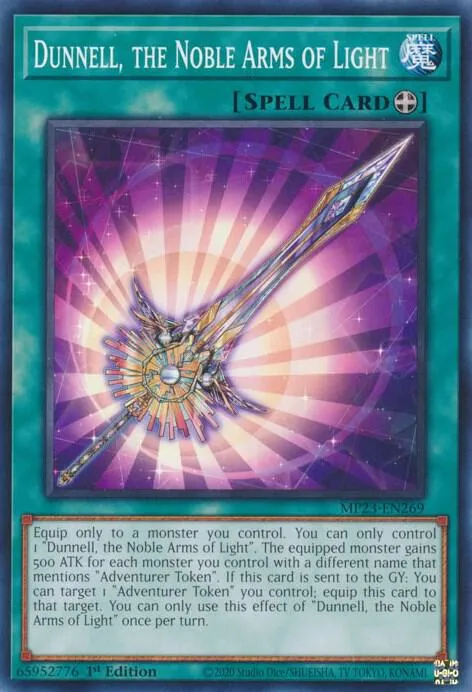 Dunnell, the Noble Arms of Light — 25th Anniversary Tin: Dueling Heroes Mega Pack — Yu-Gi-Oh!
