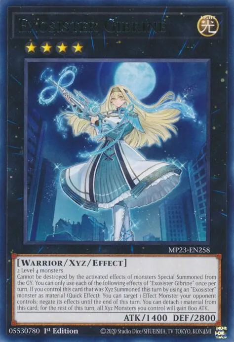 Exosœur Gibrine — 25th Anniversary Tin: Dueling Heroes Mega Pack — Yu-Gi-Oh!