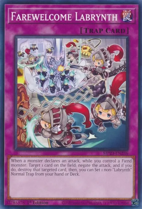 Farewelcome Labrynth — 25th Anniversary Tin: Dueling Heroes Mega Pack — Yu-Gi-Oh!