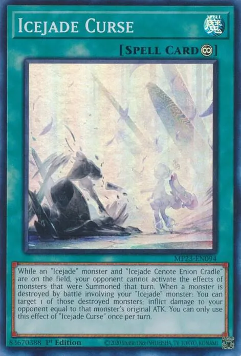 Malédiction Jadeglace — 25th Anniversary Tin: Dueling Heroes Mega Pack — Yu-Gi-Oh!
