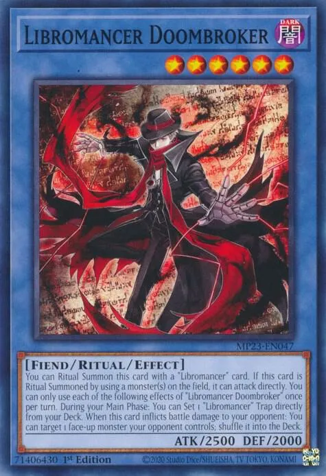 Doombroker Libromancien — 25th Anniversary Tin: Dueling Heroes Mega Pack — Yu-Gi-Oh!