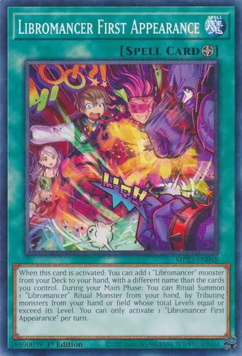 Première Apparition Libromancienne — 25th Anniversary Tin: Dueling Heroes Mega Pack — Yu-Gi-Oh!