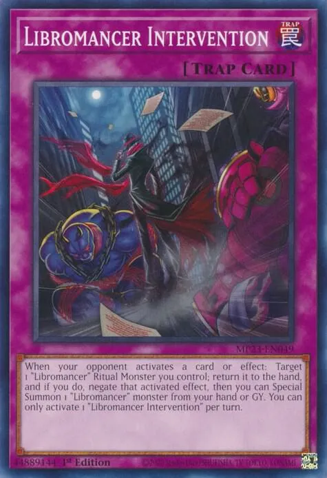 Intervention Libromancienne — 25th Anniversary Tin: Dueling Heroes Mega Pack — Yu-Gi-Oh!