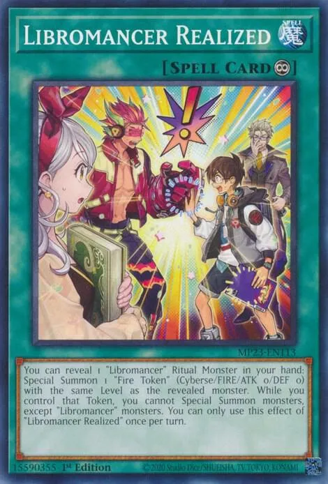 Réalisation Libromancienne — 25th Anniversary Tin: Dueling Heroes Mega Pack — Yu-Gi-Oh!