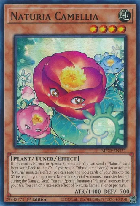 Camélia Naturia — 25th Anniversary Tin: Dueling Heroes Mega Pack — Yu-Gi-Oh!