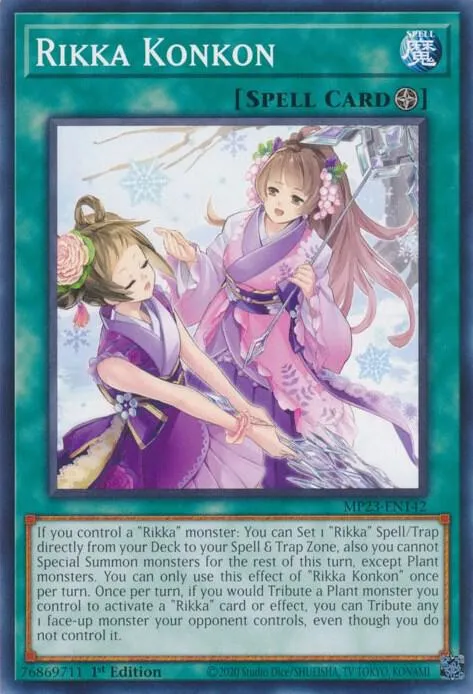 Konkon Rikka — 25th Anniversary Tin: Dueling Heroes Mega Pack — Yu-Gi-Oh!
