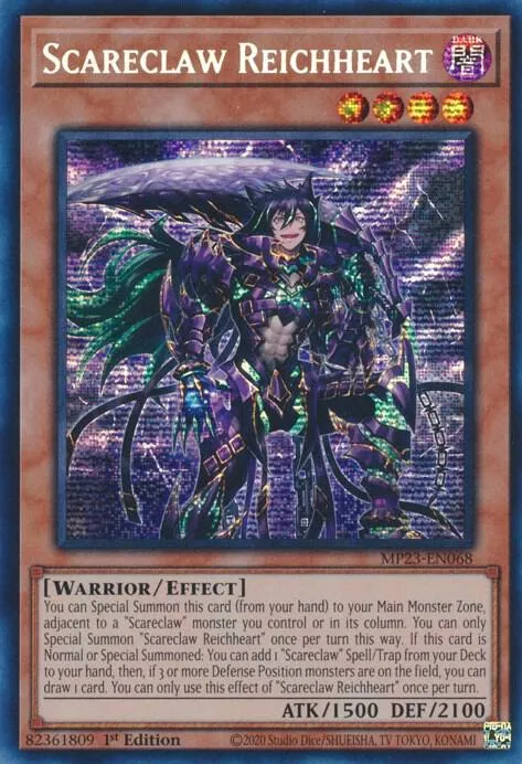 Scareclaw Reichheart — 25th Anniversary Tin: Dueling Heroes Mega Pack — Yu-Gi-Oh!