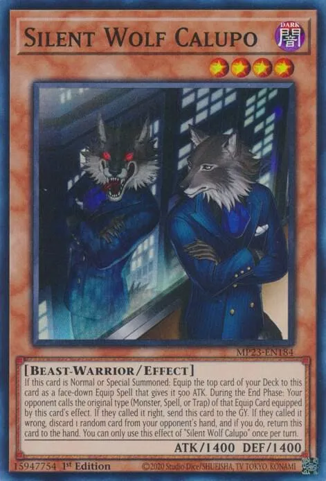 Loup Silencieux Calupo — 25th Anniversary Tin: Dueling Heroes Mega Pack — Yu-Gi-Oh!