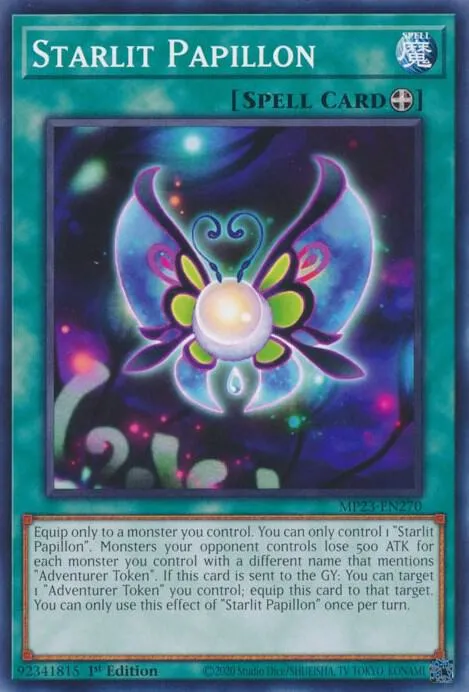 Starlit Papillon — 25th Anniversary Tin: Dueling Heroes Mega Pack — Yu-Gi-Oh!