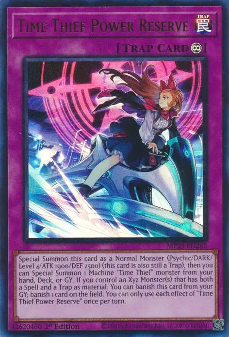 Réserve de Marche des Voleurs de Temps — 25th Anniversary Tin: Dueling Heroes Mega Pack — Yu-Gi-Oh!