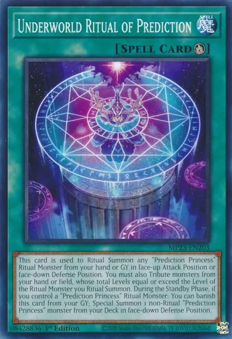 Rituel des Enfers de la Prédiction — 25th Anniversary Tin: Dueling Heroes Mega Pack — Yu-Gi-Oh!