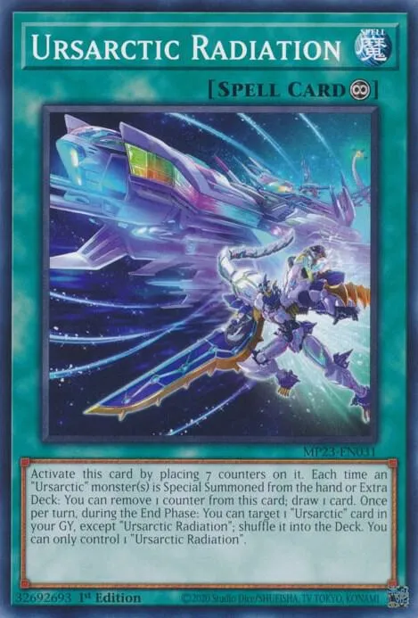 Radiation Ursarctique — 25th Anniversary Tin: Dueling Heroes Mega Pack — Yu-Gi-Oh!