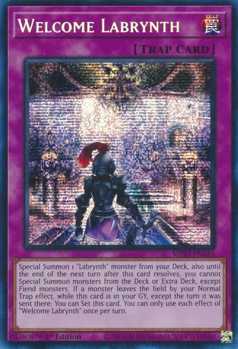 Welcome Labrynth — 25th Anniversary Tin: Dueling Heroes Mega Pack — Yu-Gi-Oh!