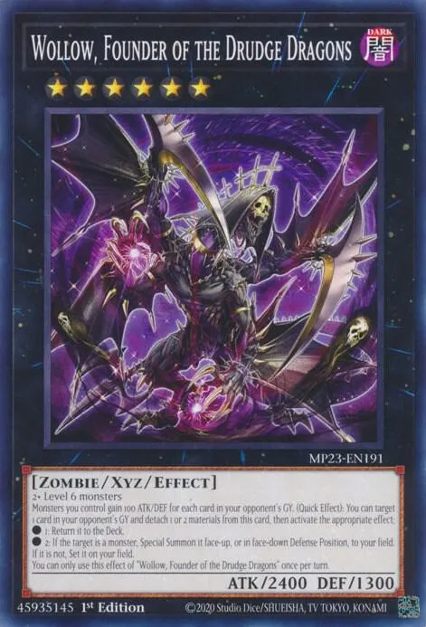 Wollow, Fondateur des Dragons de Somme — 25th Anniversary Tin: Dueling Heroes Mega Pack — Yu-Gi-Oh!