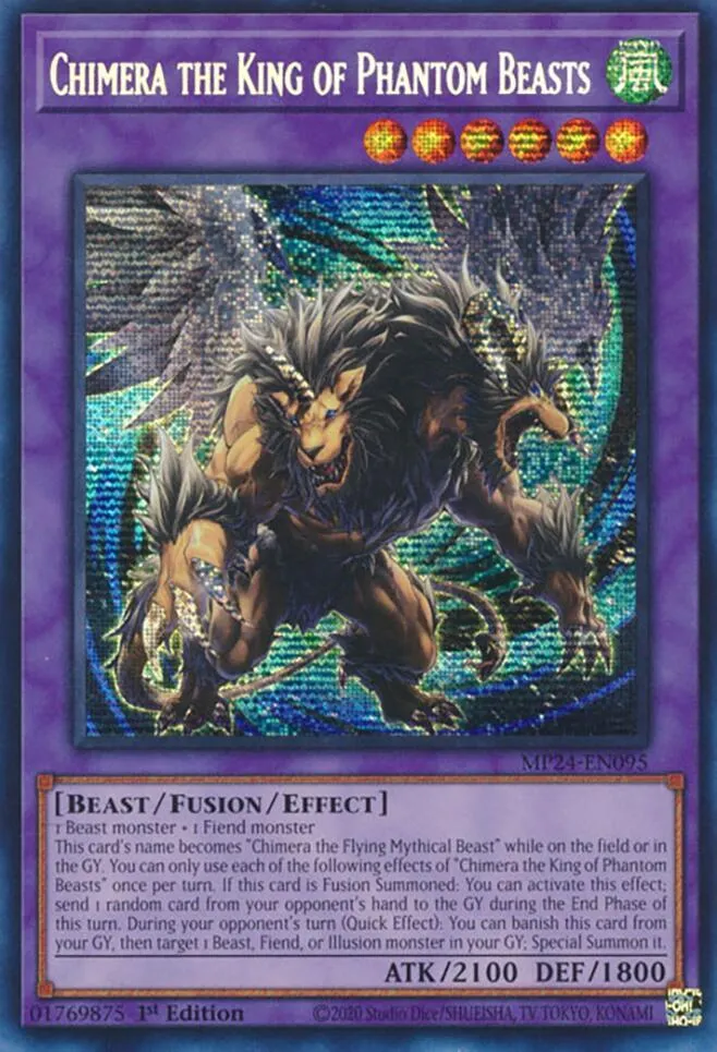 Chimera the King of Phantom Beasts — 25th Anniversary Tin: Dueling Mirrors — Yu-Gi-Oh!
