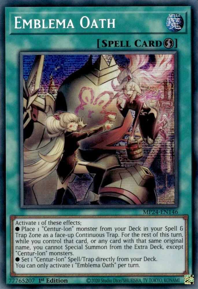 Emblema Oath — 25th Anniversary Tin: Dueling Mirrors — Yu-Gi-Oh!
